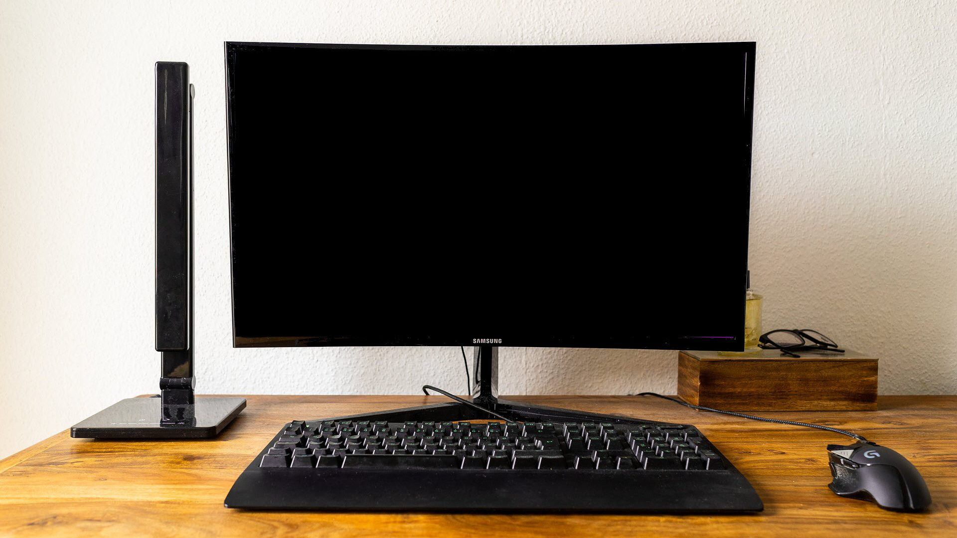 Why does my computer monitor go black